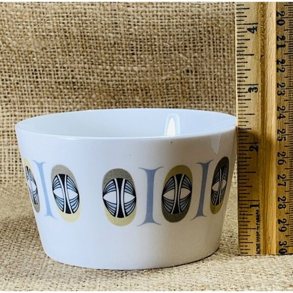 Coclough MCM Cream and Sugar Set Mid-century Geometric Pattern E568 - Picture 5 of 12